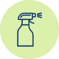 Illustration of spray bottle
