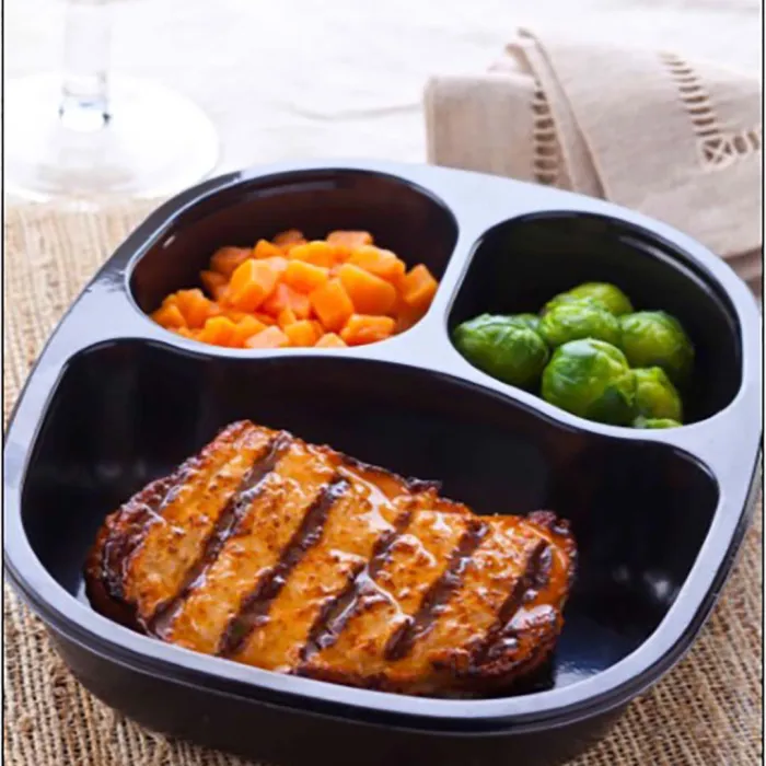 Honey Mustard Chicken with Sweet Potatoes & Brussels Sprouts