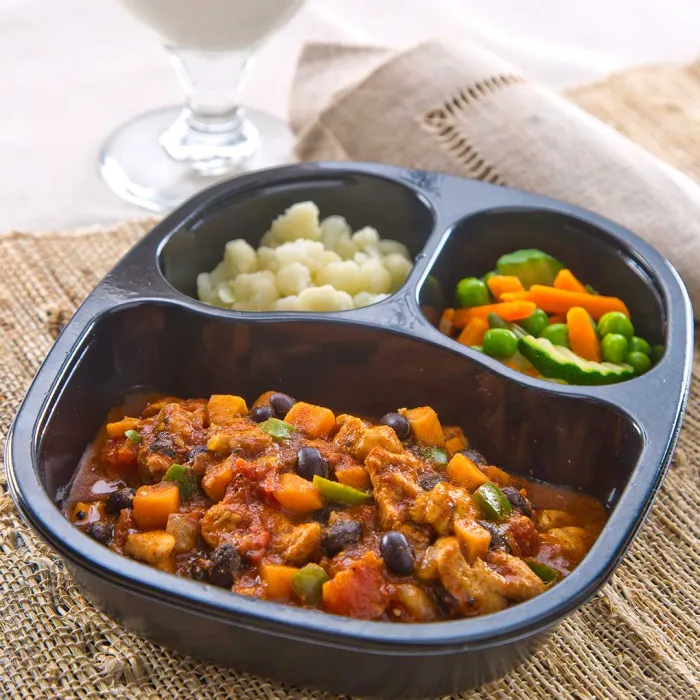 Chicken Chili with Cauliflower & Spring Vegetables